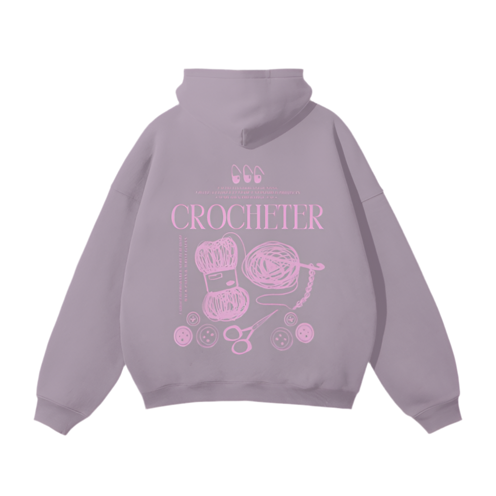 Crocheter Hoodie (Lilac)