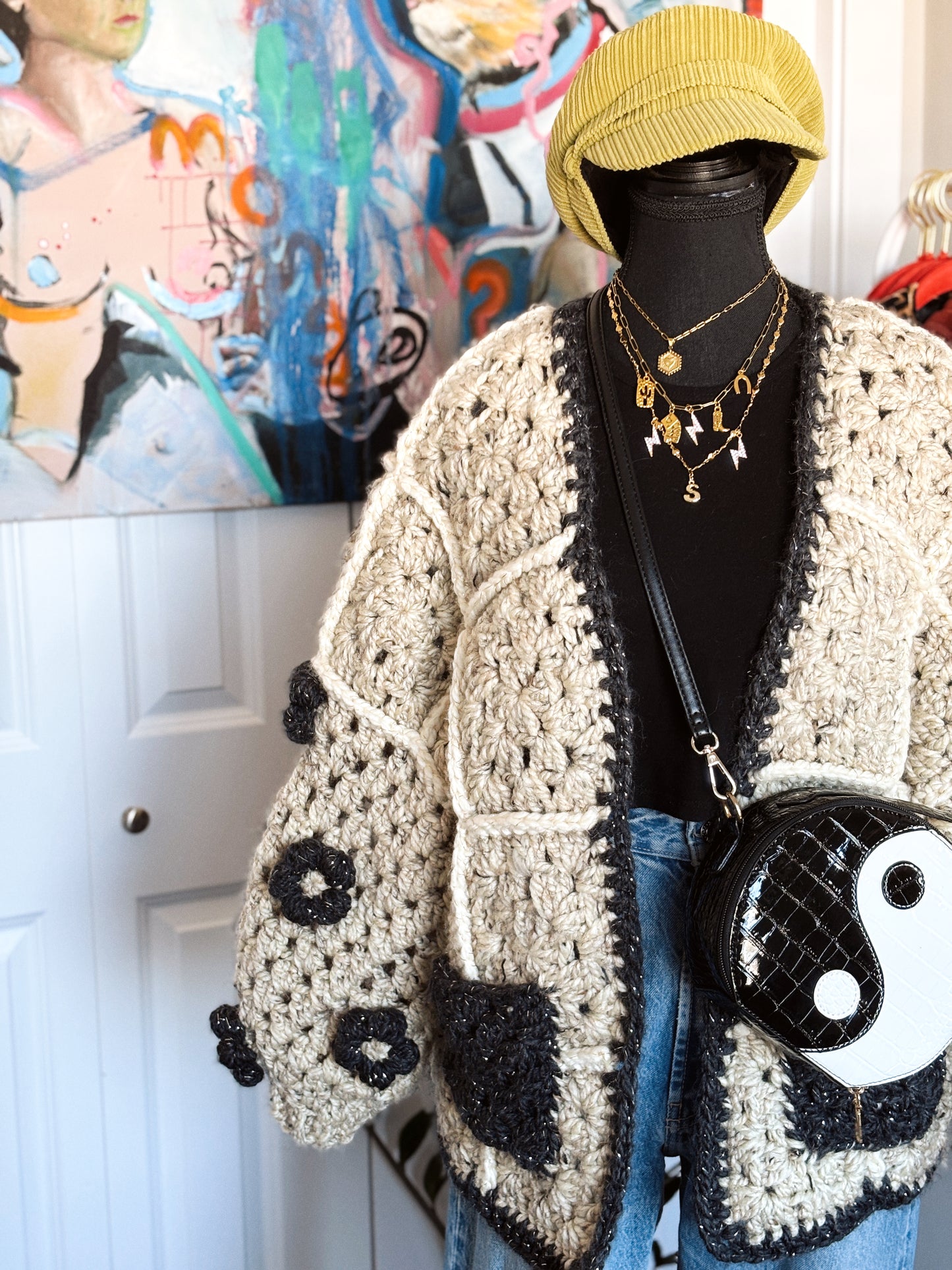 BUBBLE MILK TEA CARDI