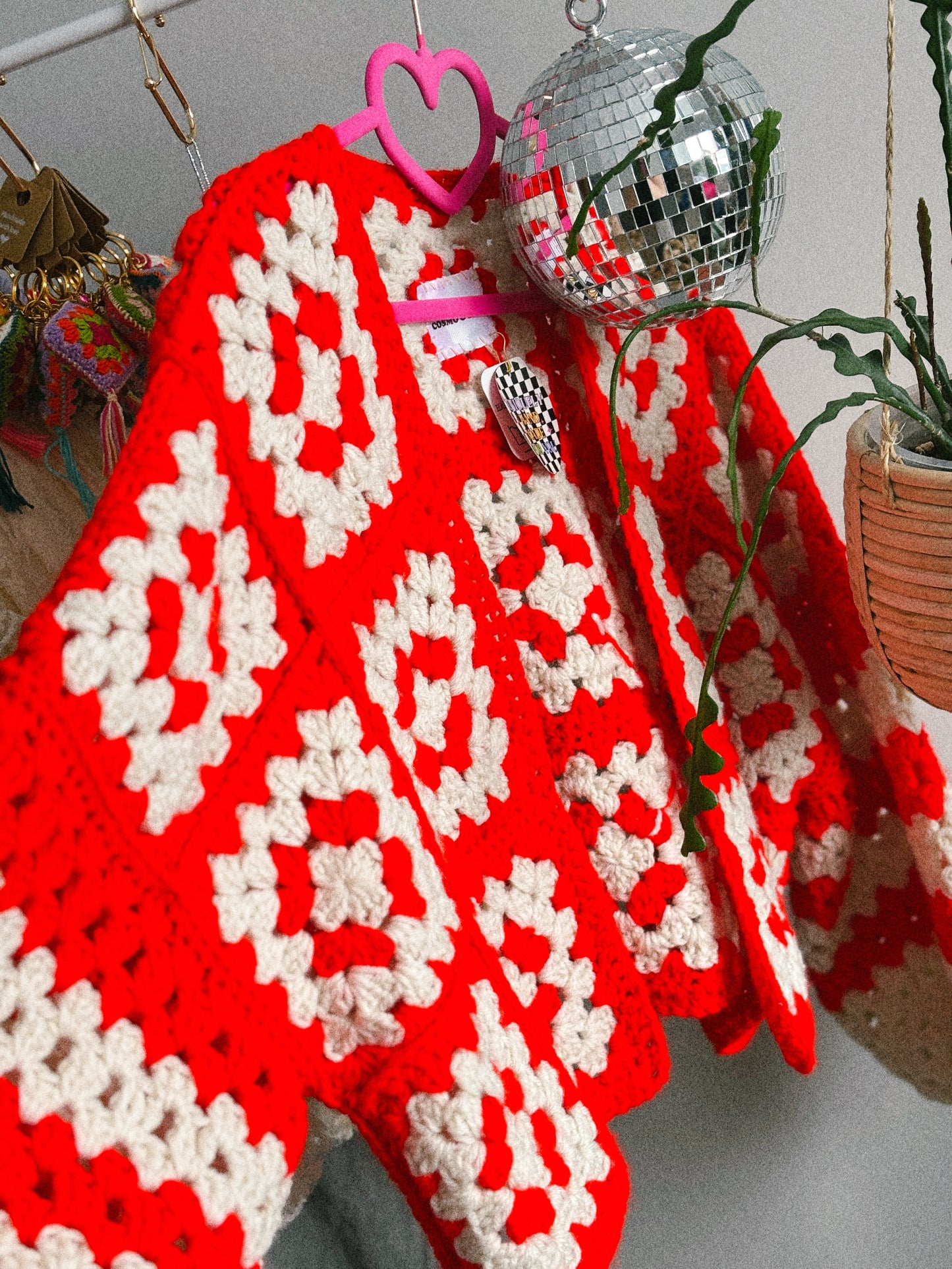 CHERRY COLA CARDI