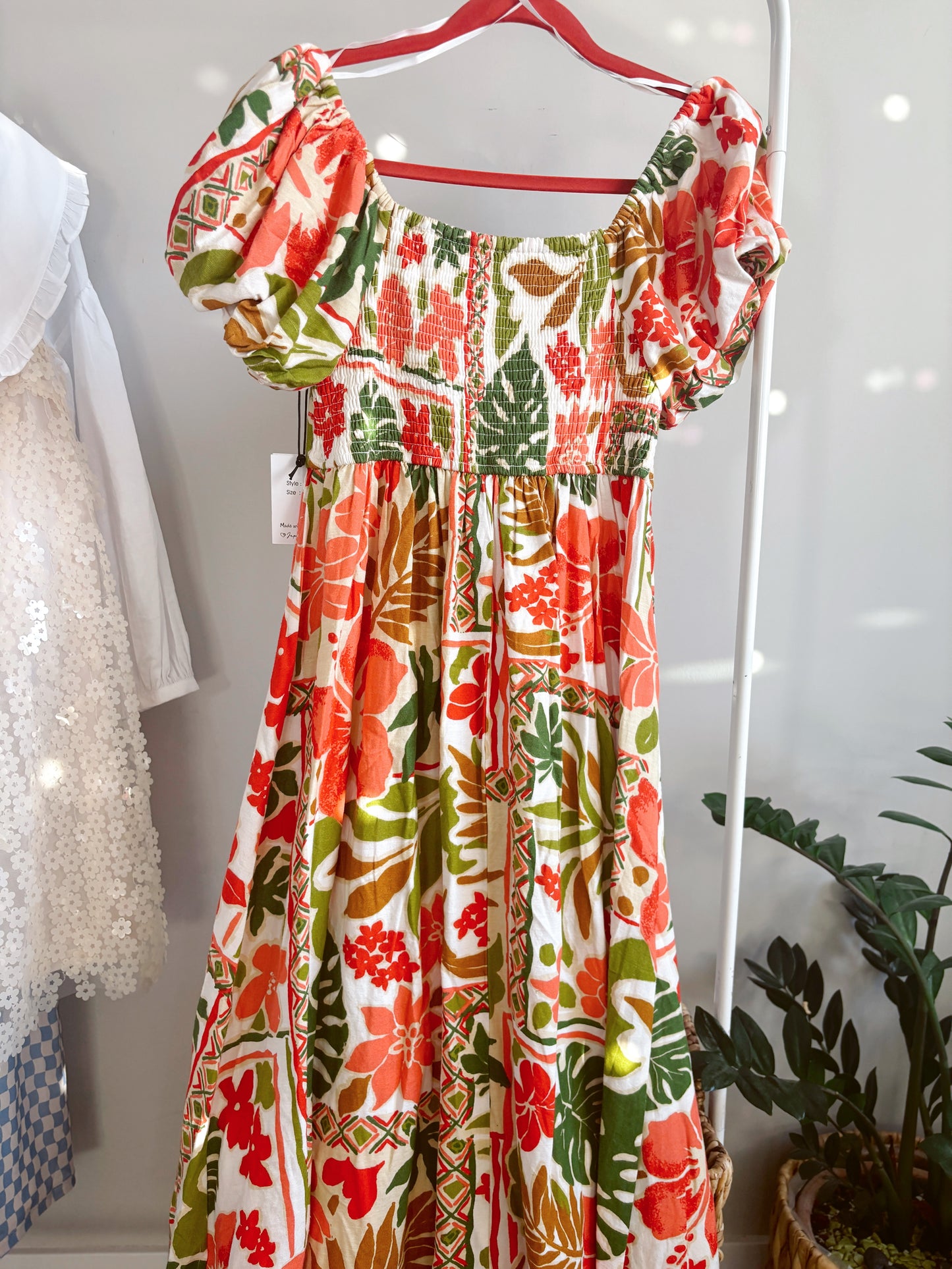 Linen Midi dress