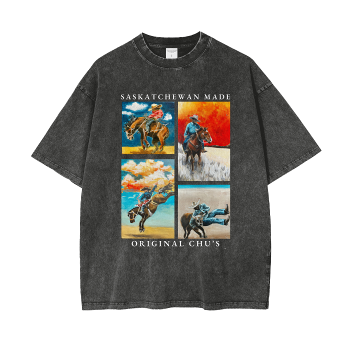 ORIGINAL CHU'S - Charcoal Tee