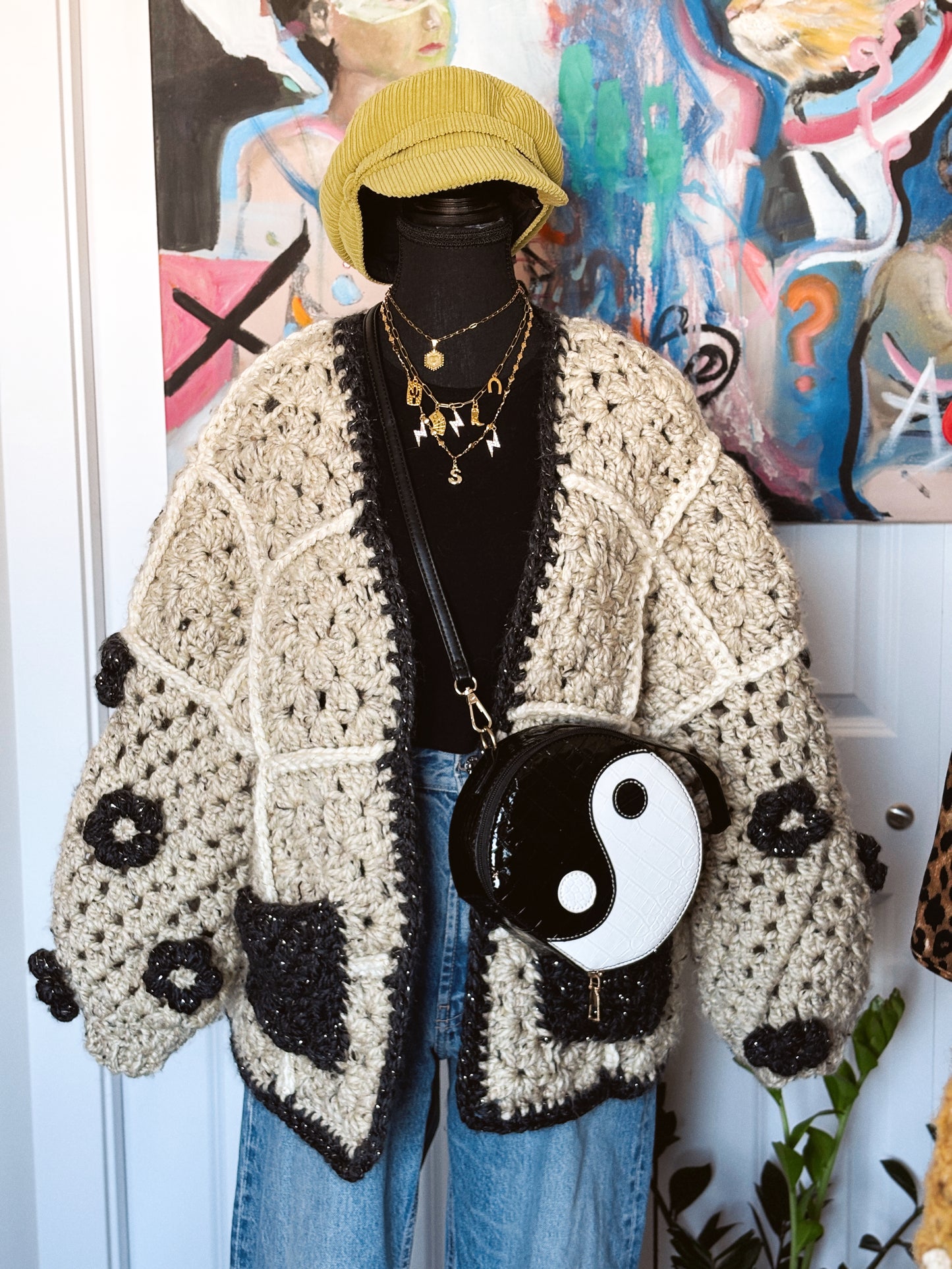 BUBBLE MILK TEA CARDI