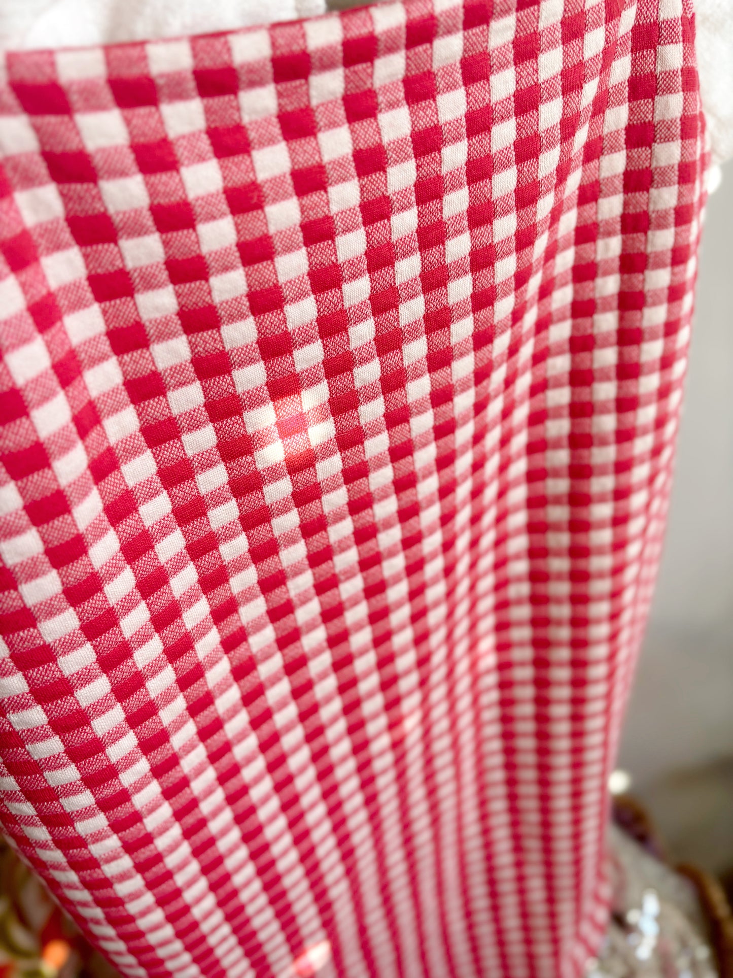 Gingham Mini Dress
