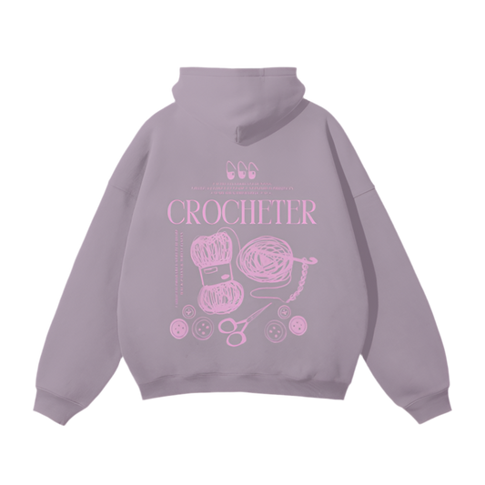 Crocheter Hoodie (Lilac)