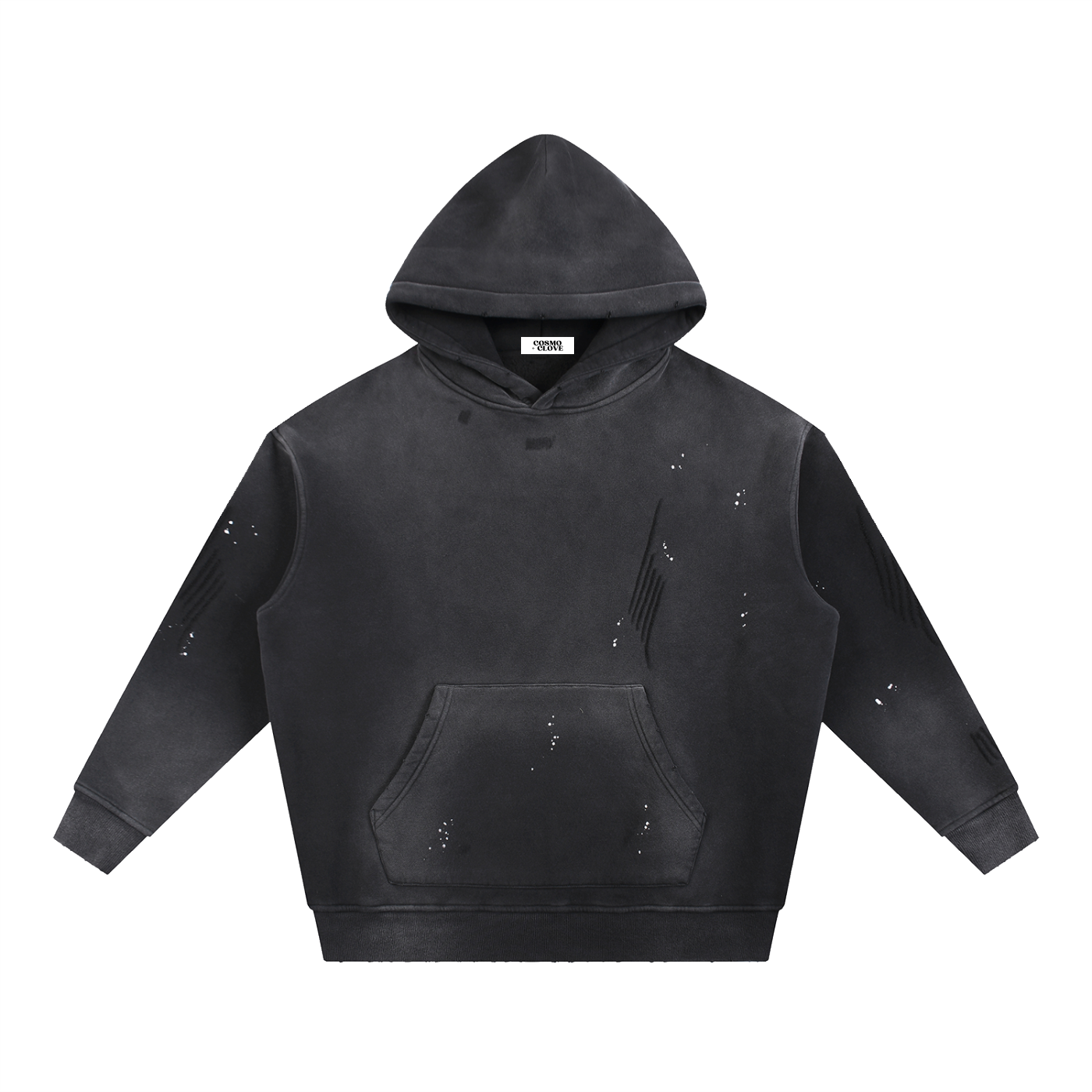PLAIN Oversized Hoodie (Black)