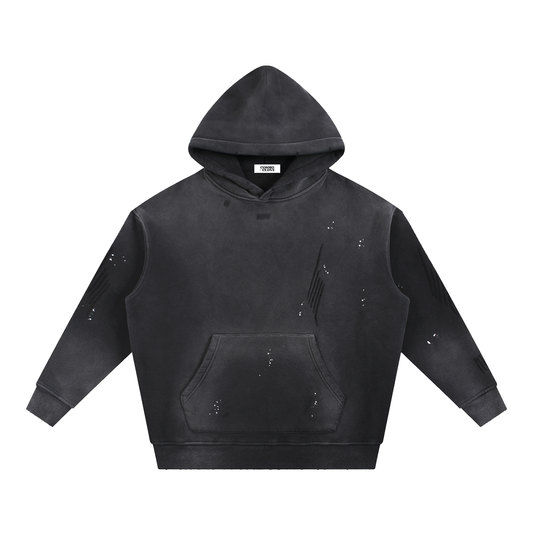 PLAIN Oversized Hoodie (Black)