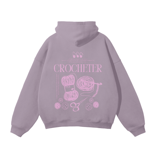 Crocheter Hoodie (Lilac)