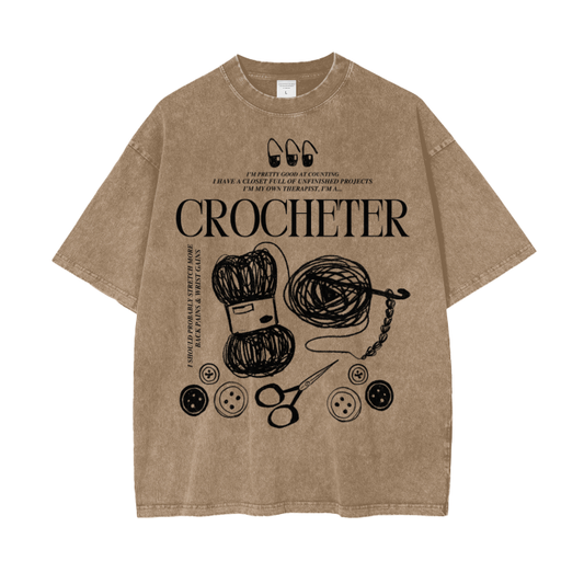 Crocheter Tee (Desert)