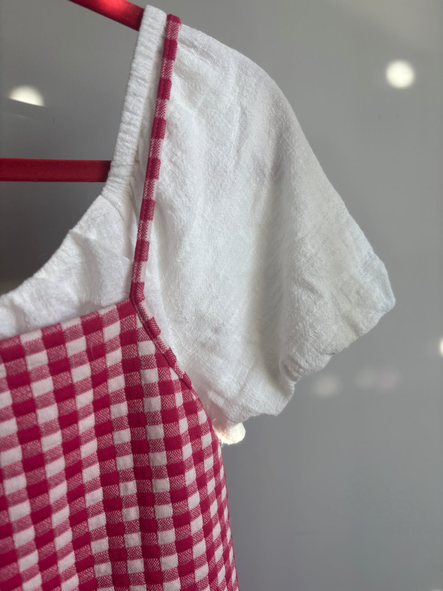 Gingham Mini Dress