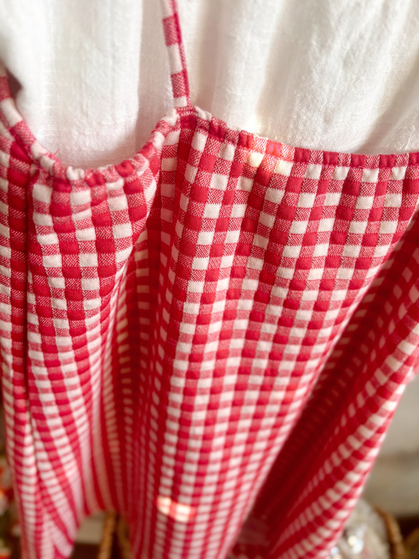 Gingham Mini Dress
