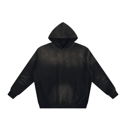 Basic BLACK Hoodie (fleece)