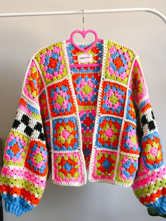 SPACE GIRL CARDI