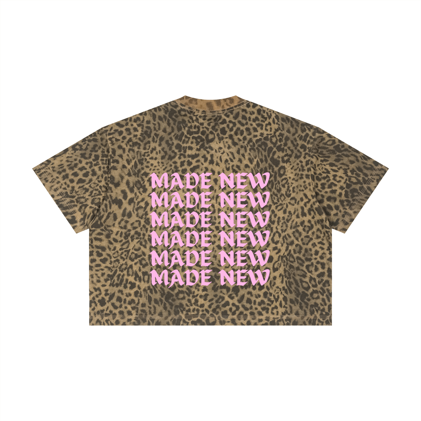 MADE NEW (Leopard Print Tee)