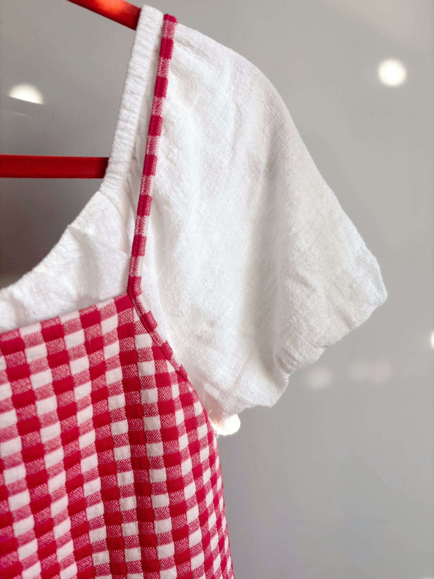 Gingham Mini Dress