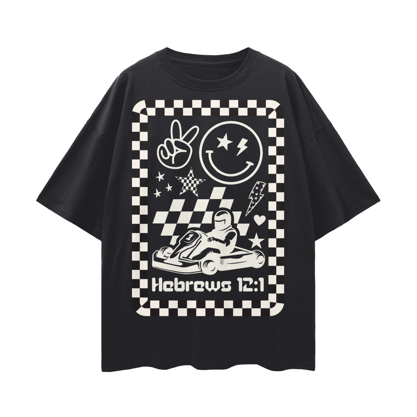 The Race (oversized tee)