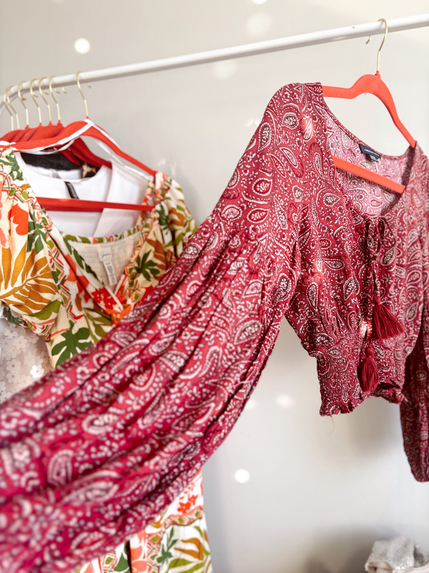 Paisley Cropped Top