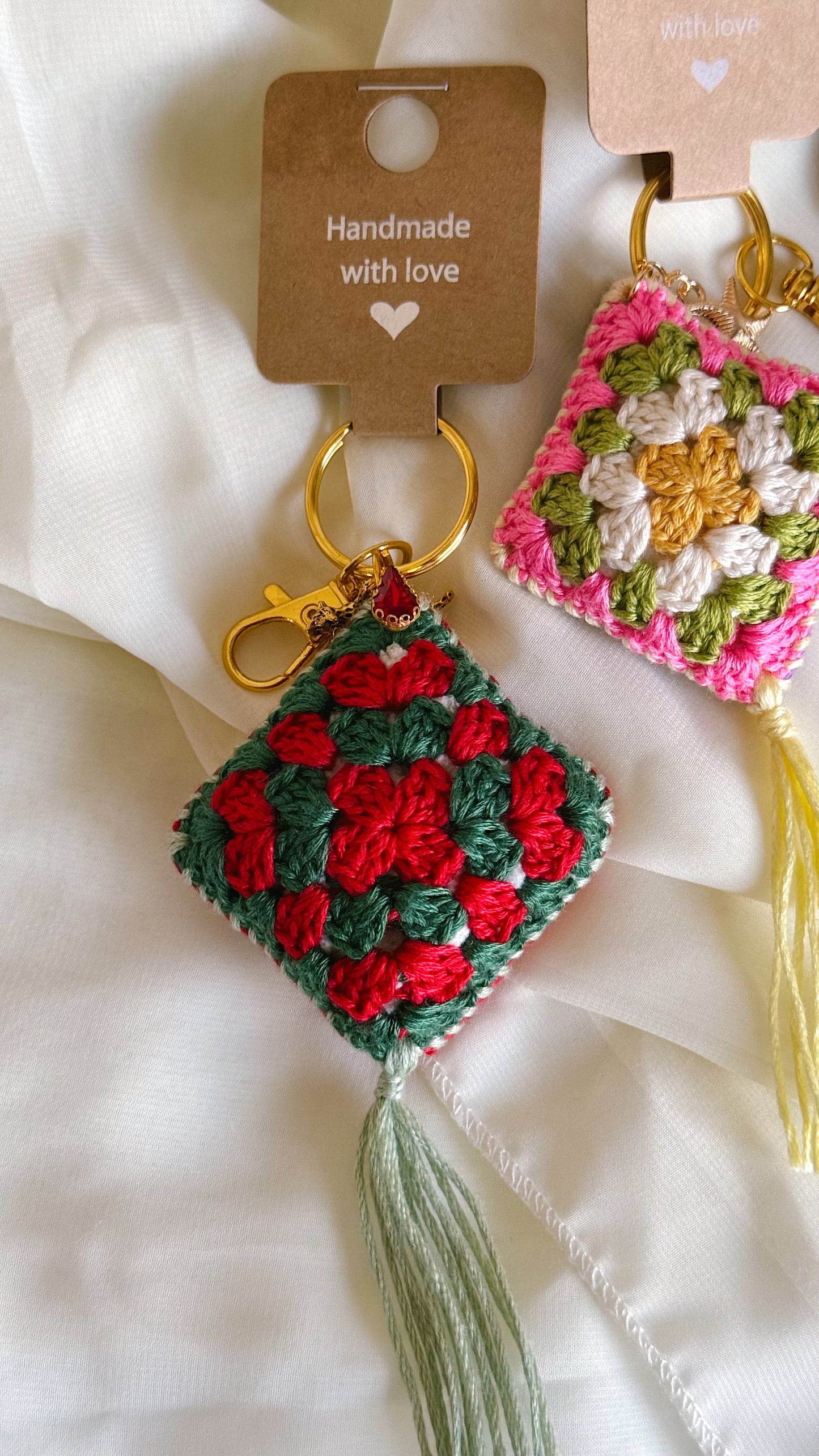 Crocheted Keychains