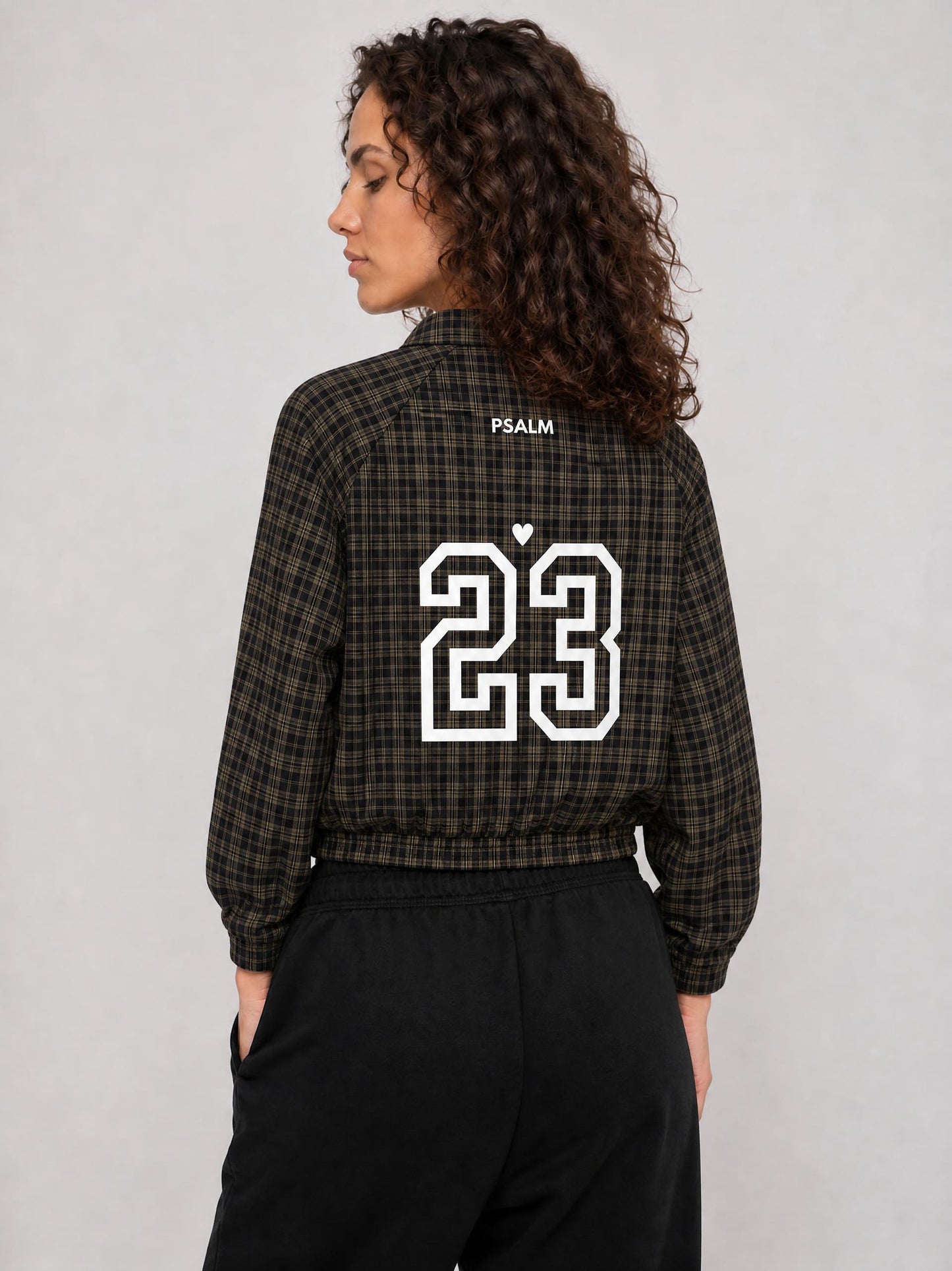 Plaid Zip Jacket - The Lord is My