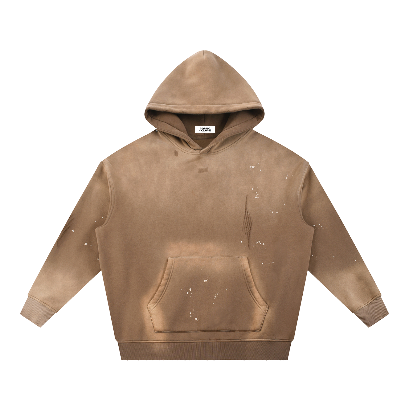 PLAIN Oversized Hoodie (Mocha)