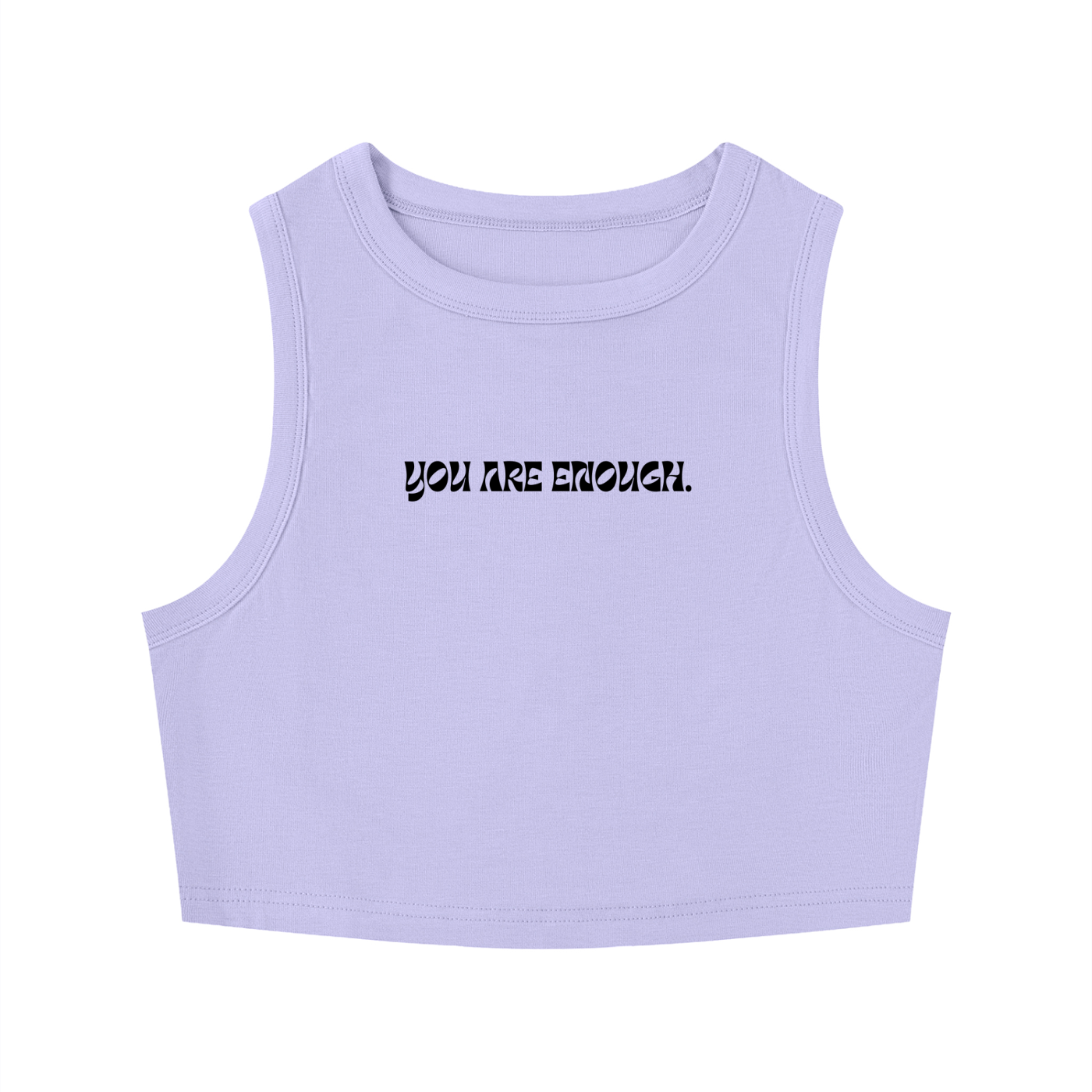 Women's Tight Crewneck Crop Tank Top