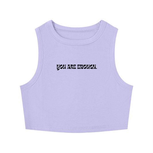 Women's Tight Crewneck Crop Tank Top
