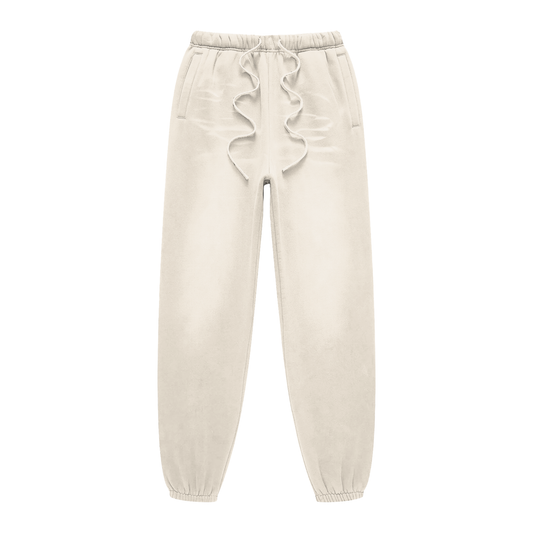 Basic CREAM Sweatpants (fleece)